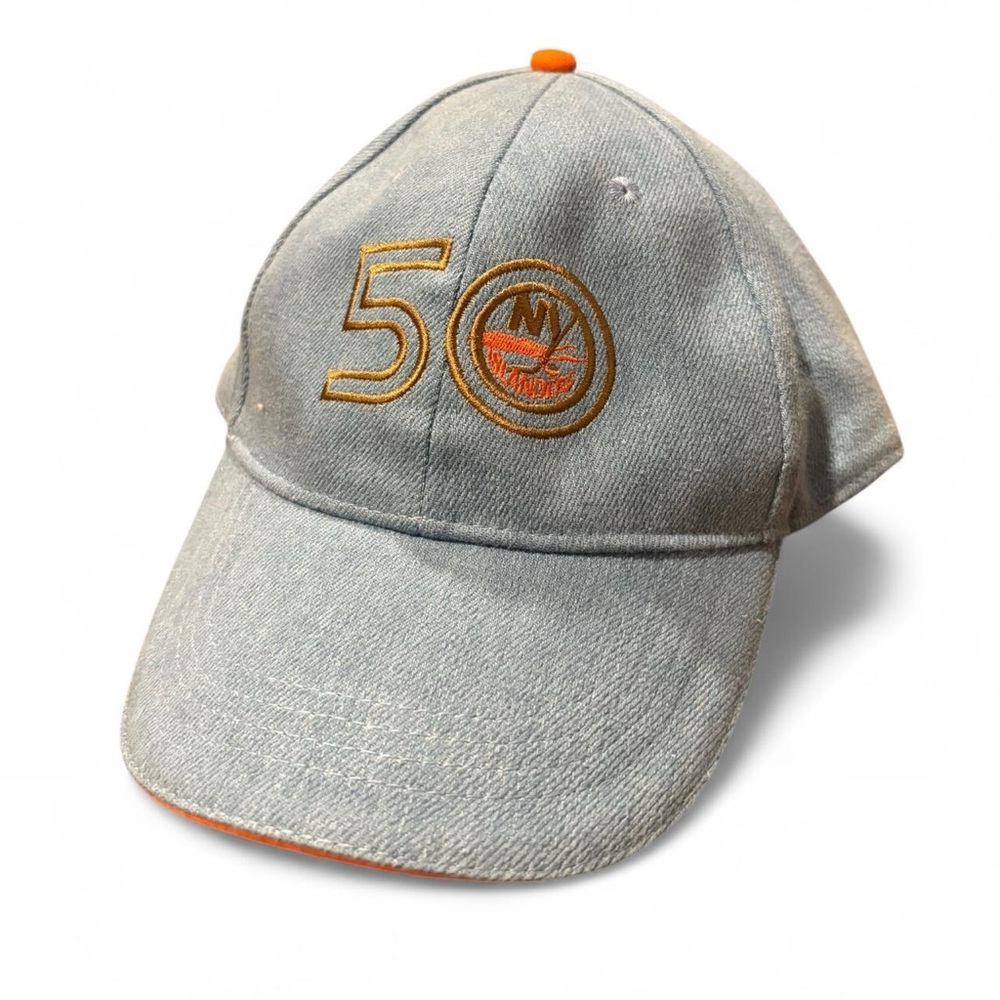 New York Islanders 50th Anniversary Edition-Denim & Adjustable- NWT
